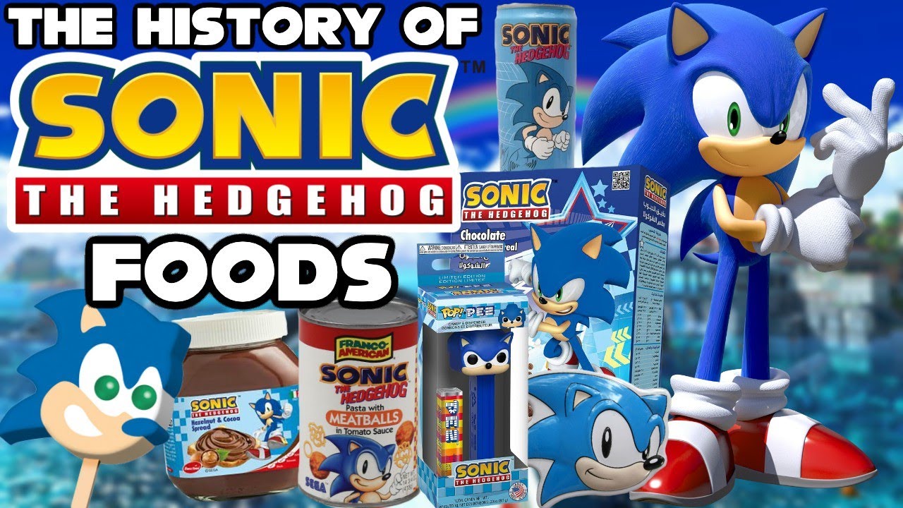 The History Of Sonic The Hedgehog Foods!