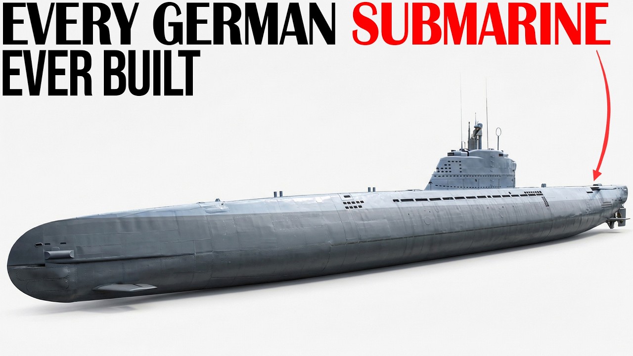 Every German Submarine Class Ever Built