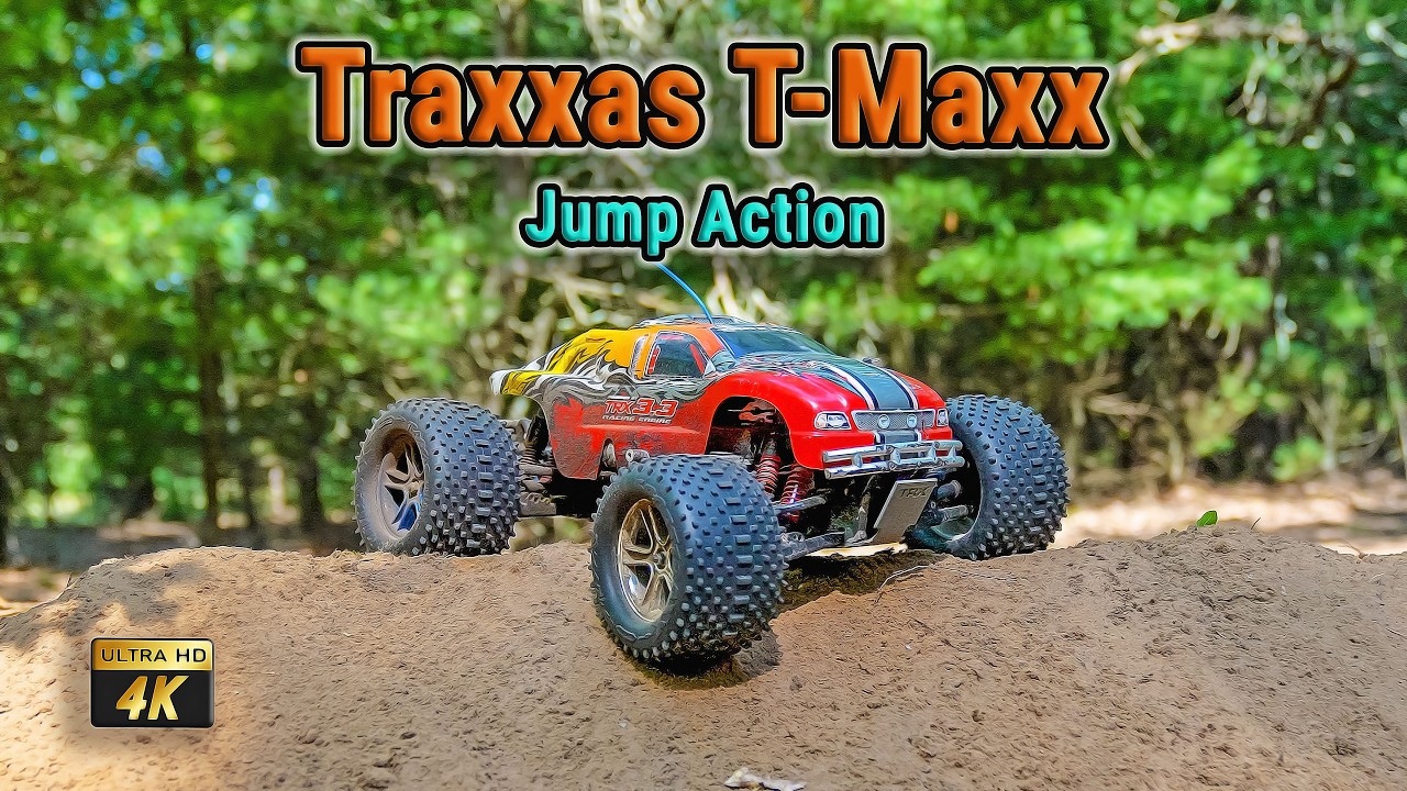 Traxxas T Maxx - Ripping in the Woods #traxxas #tmaxx #rc