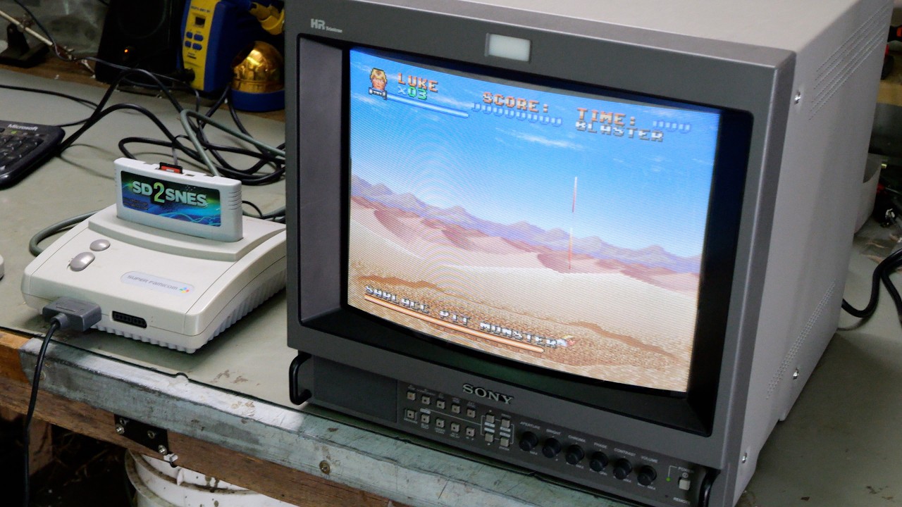 Компонентный RGB ЭЛТ-монитор Sony PVM-1454QM