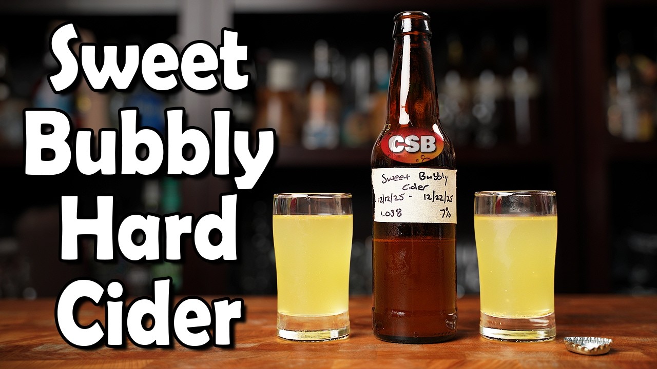 Easy Sweet Hard Cider &ndash; Naturally Carbonated