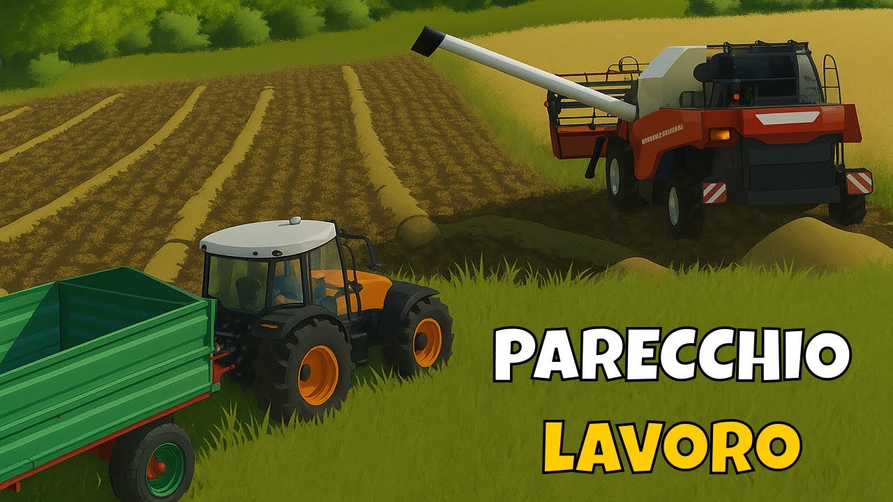 FARMING SIMULATOR 19 - Gameplay #8 - Parecchio lavoro