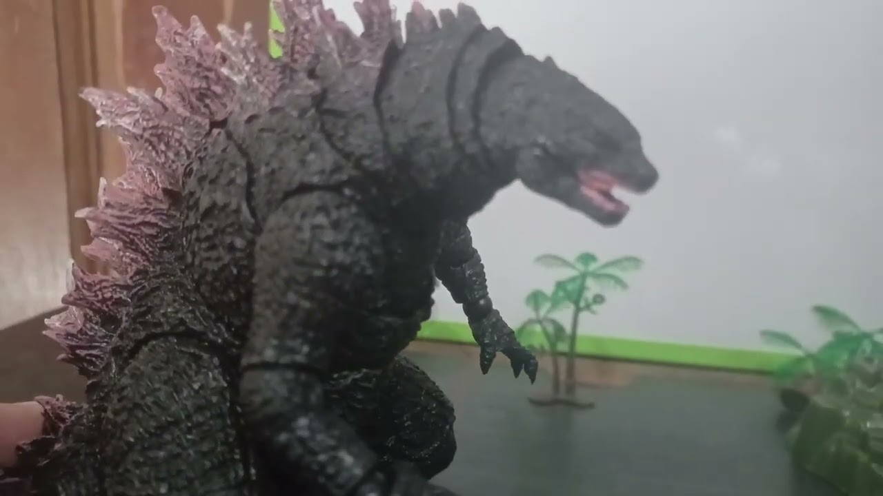 Godzilla destroy all monsters stop motion