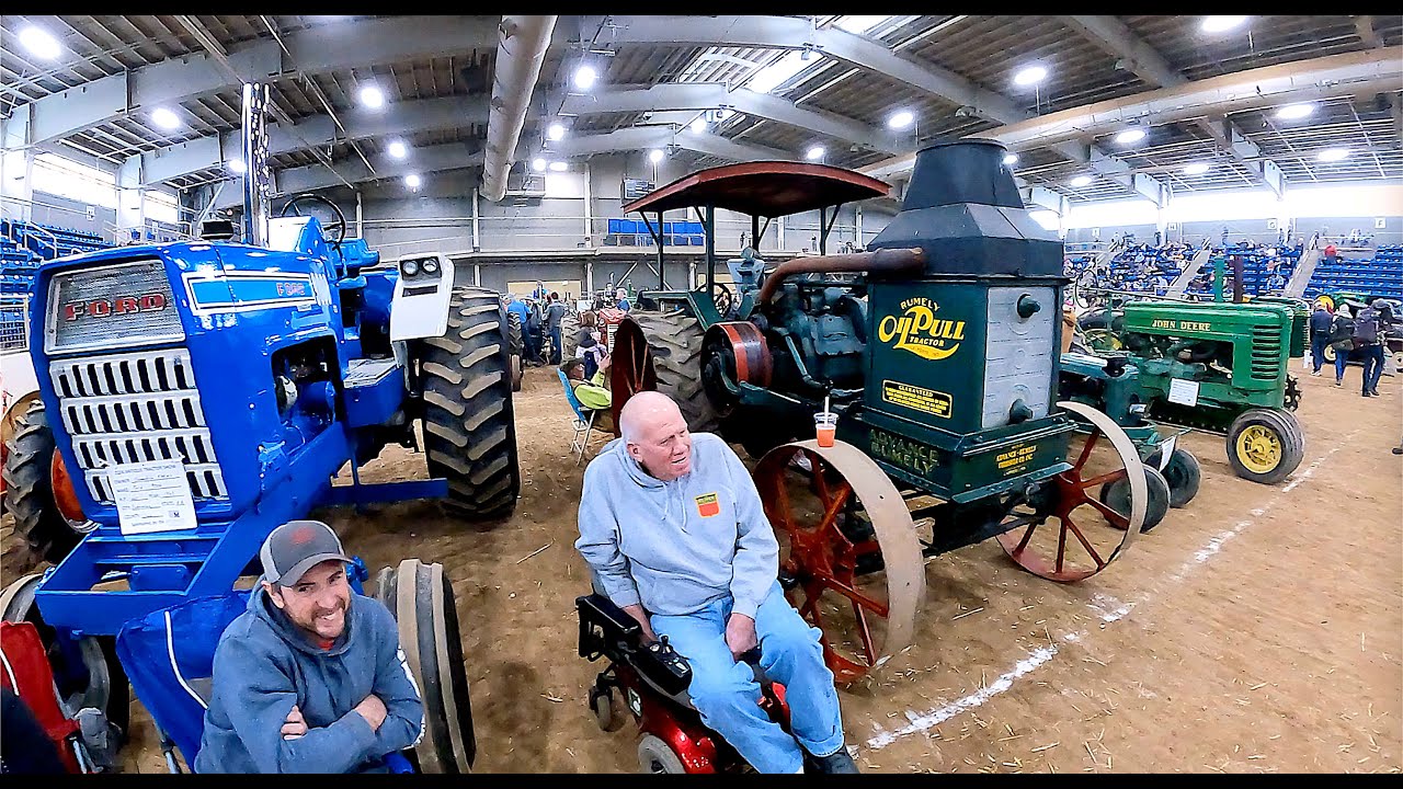 Antique Tractors Show at the Pa. Farm Show 2024
