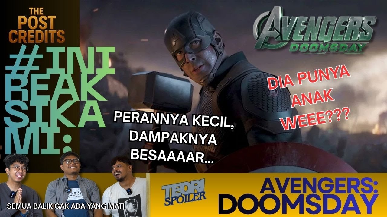 FIX! Akhirnya Steve Rogers Jadi Bapak! Reaction Trailer Avengers: Doomsday | #03 The Post Credits