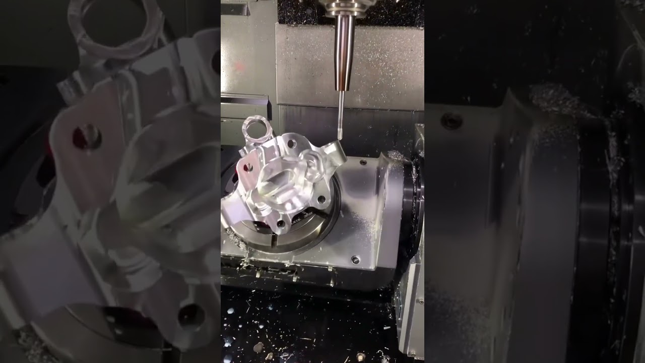 Cnc freze 5 eksen #cncmachine #cnc #keşfet #a&ccedil;ılı #engineering