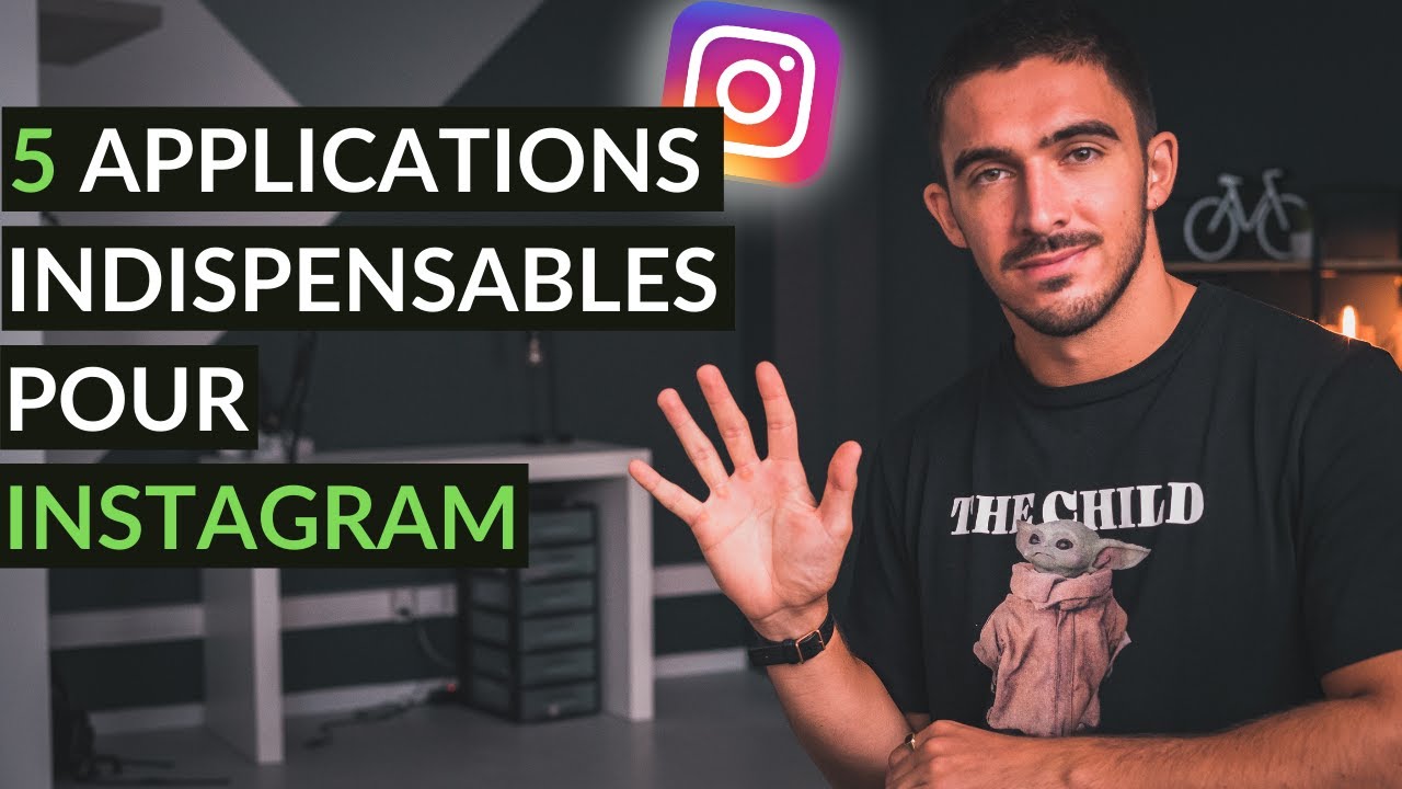 APPLICATION POUR INSTAGRAM : 5 OUTILS QUE J'UTILISE AU QUOTIDIEN