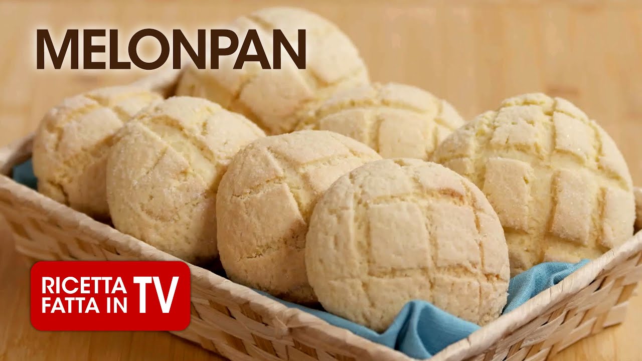 MELONPAN di Benedetta Rossi - Ricetta TV Fatto in Casa per Voi