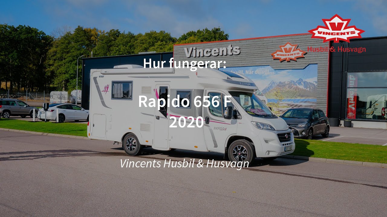 Hur fungerar en Rapido 656 F 2020 - Vincents Husbil & Husvagn förklarar