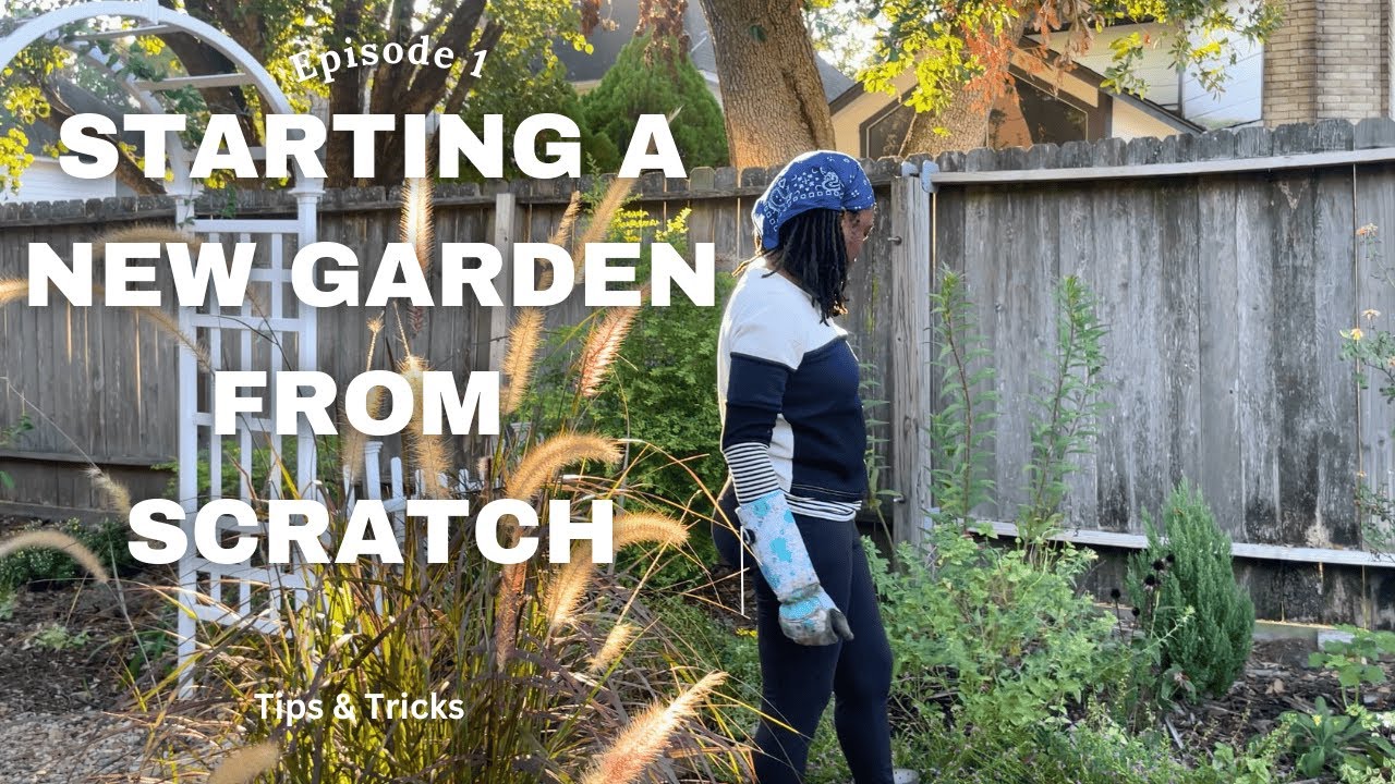 Starting A New Garden From Scratch Episode 1//Tips & Tricks 🪴🌸