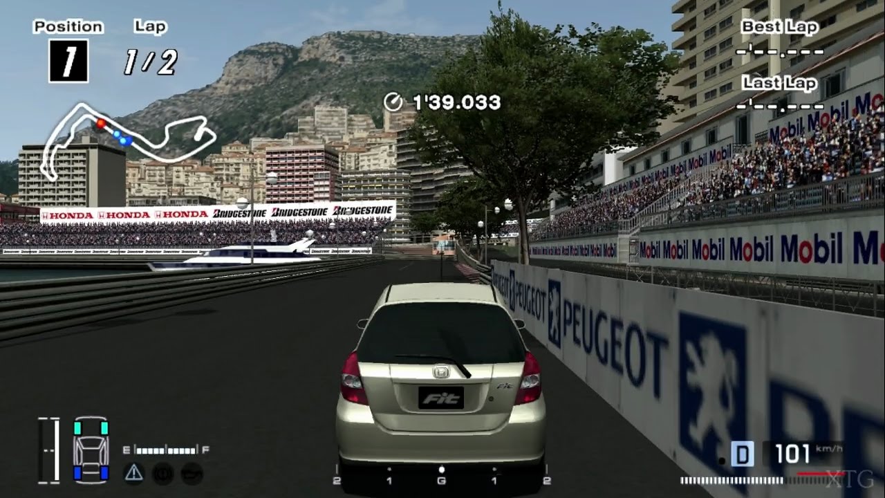 [#842] Gran Turismo 4 - Honda Fit W '01 PS2 Gameplay HD