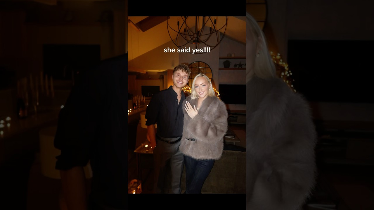 so&hellip; i guess the secret&rsquo;s out 👀💍 #proposal #engagement #couple #relationship #surprise