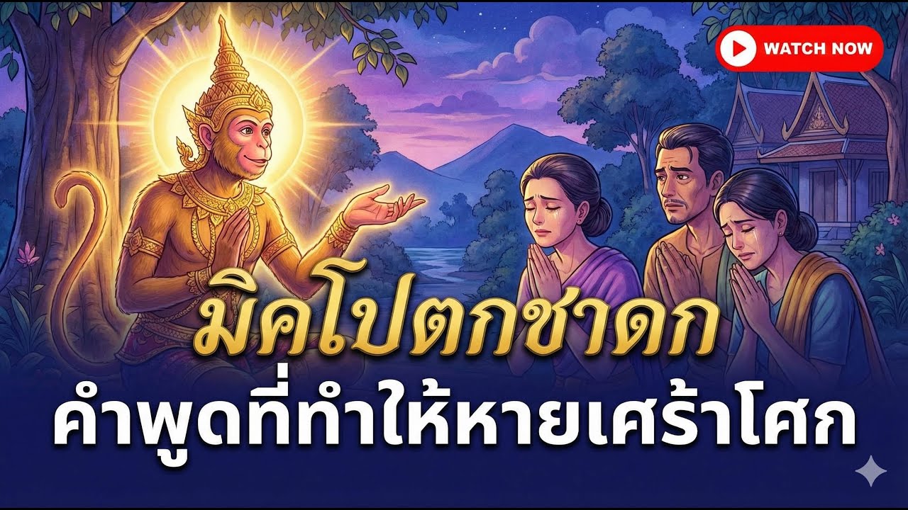 มิคโปตกชาดก: คำพูดเดียวที่หยุดน้ำตา นิทานธรรมะสอนใจ