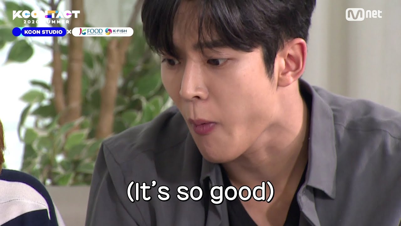 [KCON STUDIO X K-SEAFOOD] 'K-Homefeast with SF9' Feat. Oyster Pasta & Butter grilled Abalones