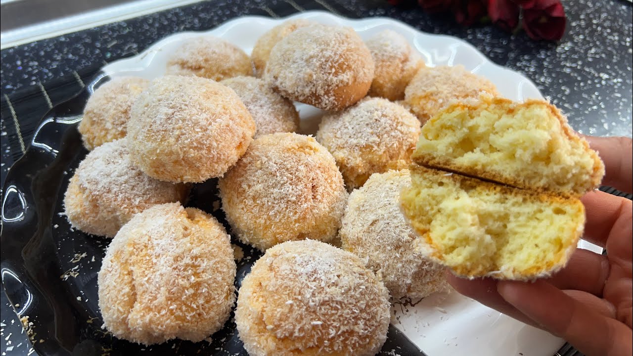 GURABIJA t'shpij&euml;s 😱 Receta e n&euml;n&euml;s me kos ...!!!
