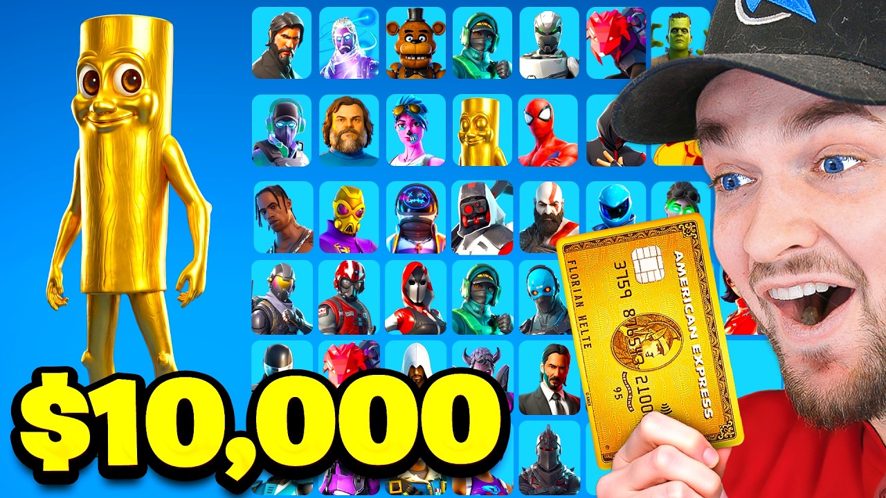 Upgrading Subscribers Fortnite Accounts with $10,000!