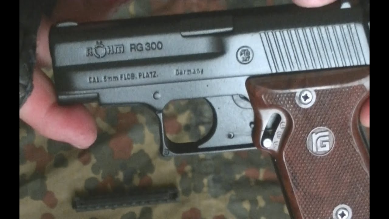 Pistolet R&ouml;hm RG 300 kal  6 mm hukowy .