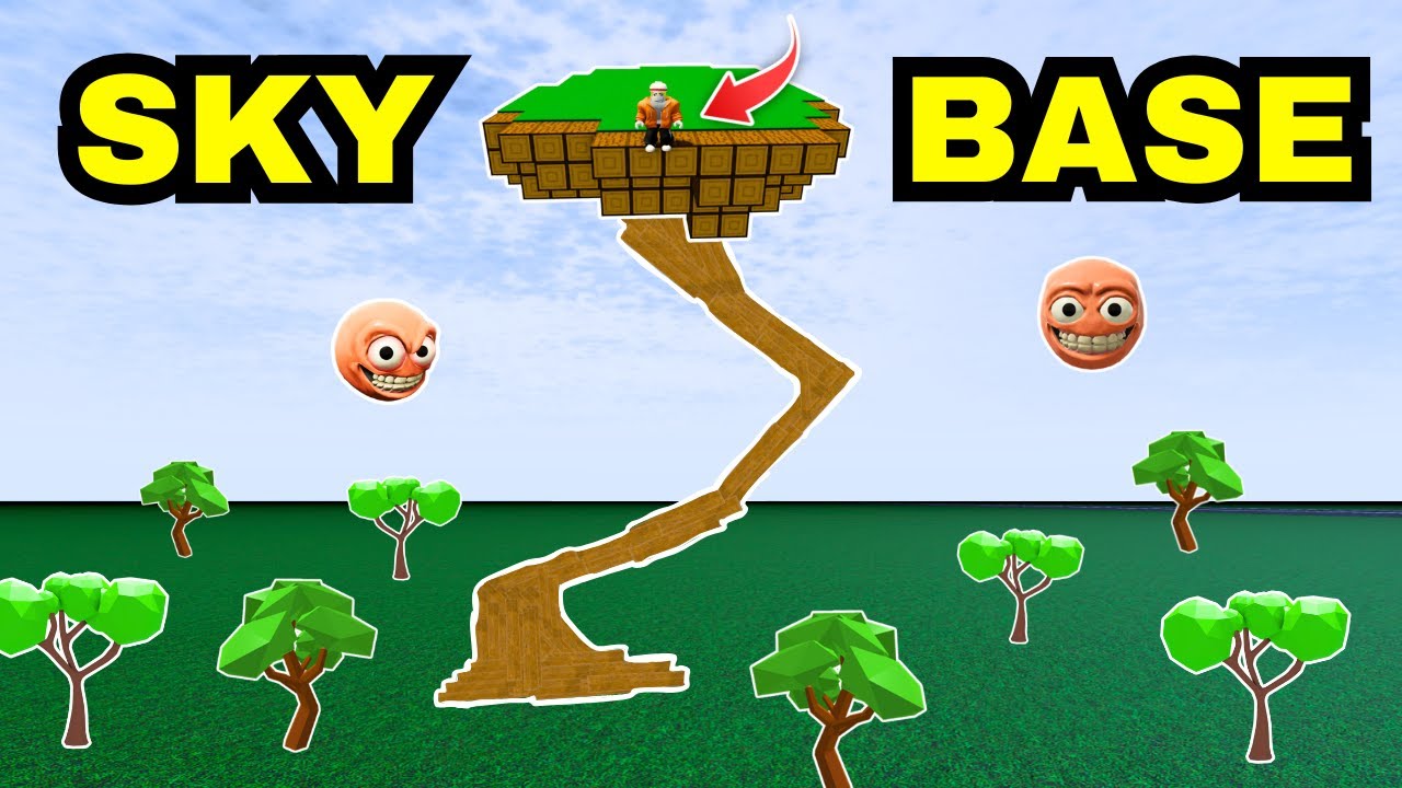 Строим САМУЮ ВЫСОКУЮ небесную базу в Roblox GEF!