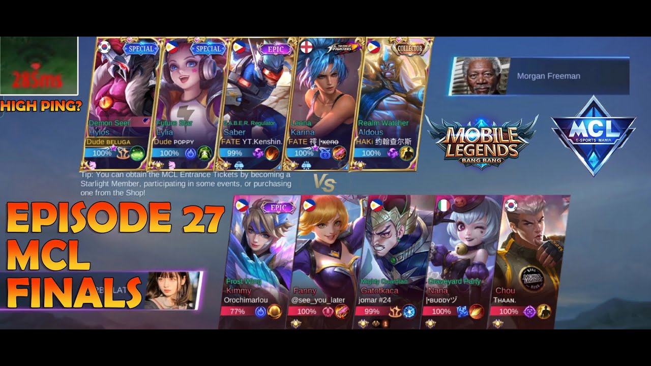 Mobile Legends | MCL FINALS | 31 MIN EPIC COMEBACK | HYLOS GAMEPLAY | EPISODE 27 | FULL GAMEPLAY