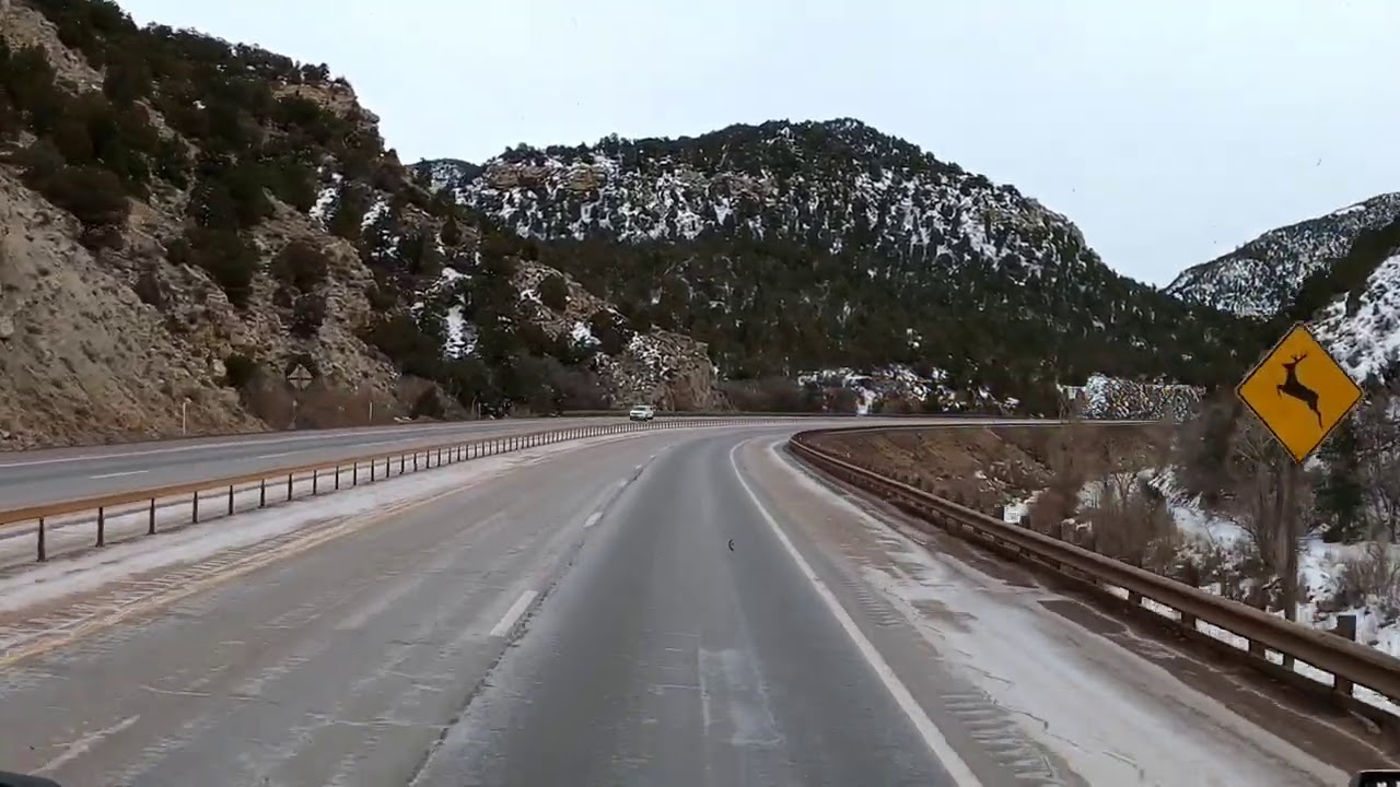 Trucking I-70 Eastbound From Salina UT to Green River UT.