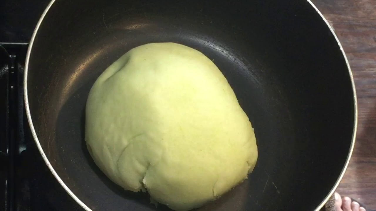 Make low carb fufu with cabbage and psyllium