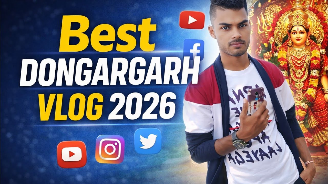Dongargarh  Best Vlog 2026 🔥।। Dongargarh Bamleshwari Mandir Vlog । #viralvideo 
