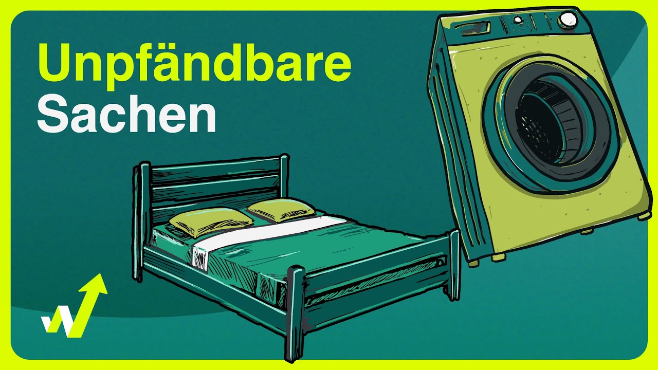 Unpfändbare Sachen: Was darf nicht beschlagnahmt werden?
