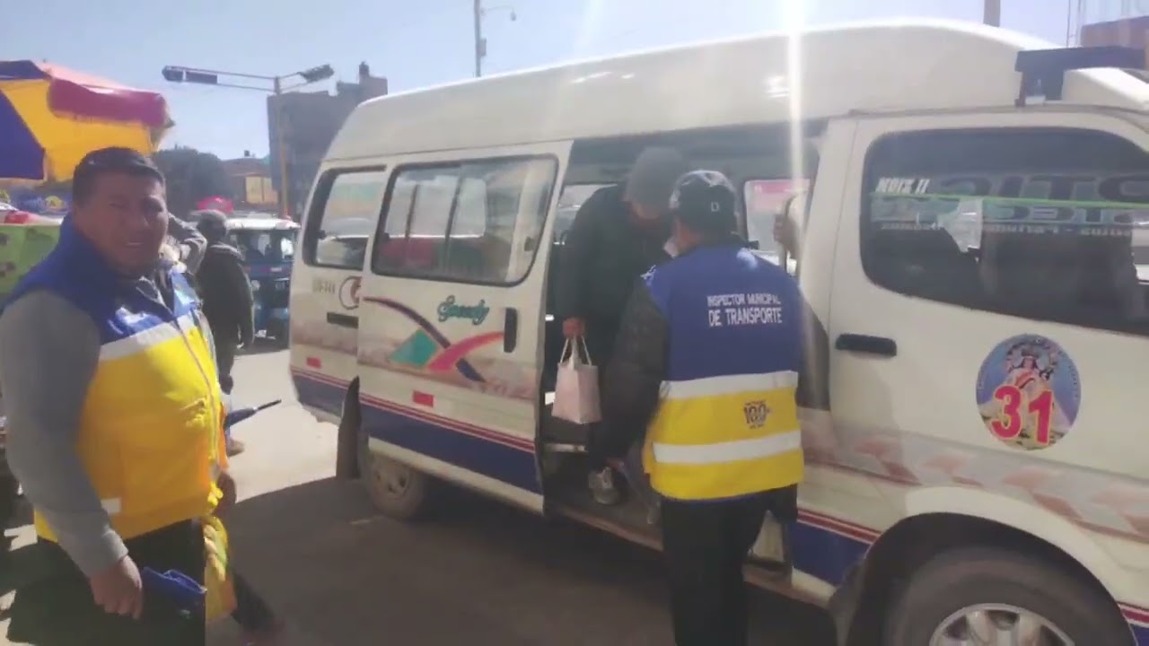 Operativo inopinado en transporte urbano: 16 unidades vehiculares llevadas al depósito en Juliaca