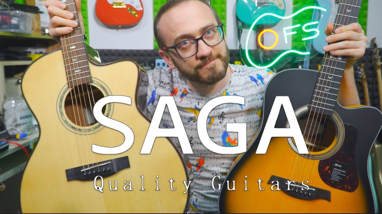 Czas rozpocząć Sagę! MANTIC i SAGA GUITARS  - gitary dla każdego!