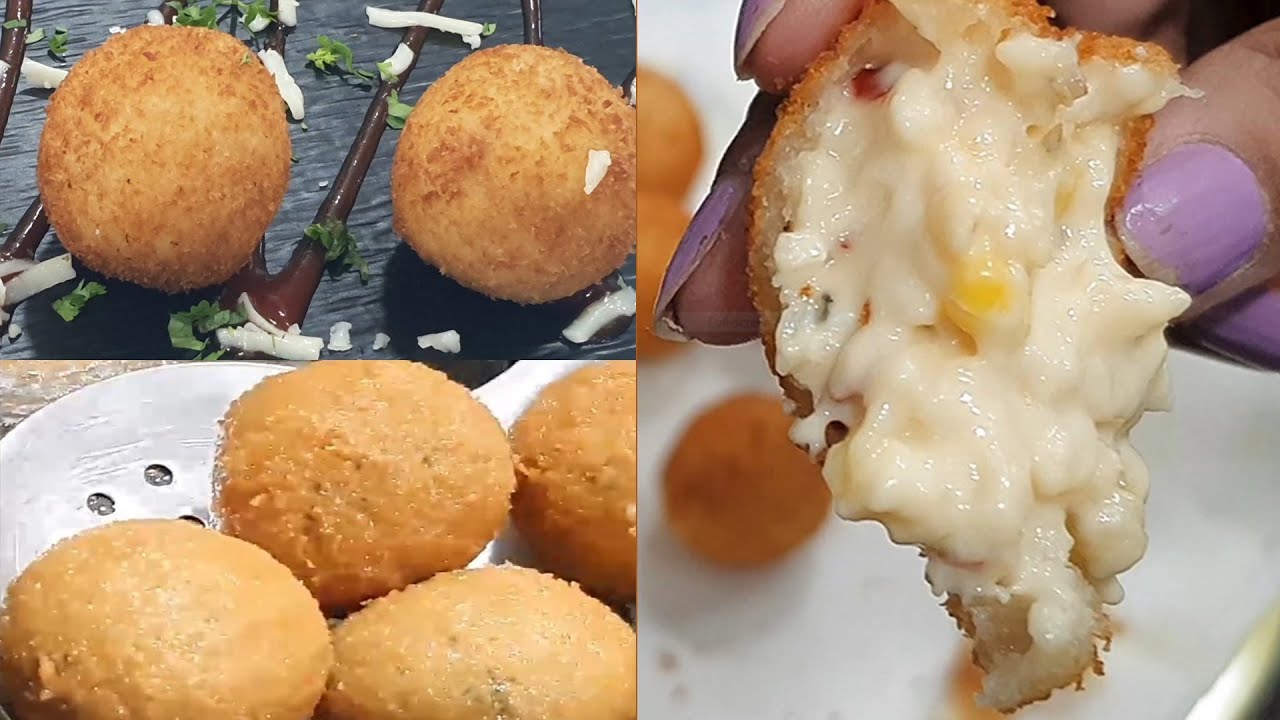 बहार का खाना कर दोगे बंद जब बनाओगे चीज़ कॉर्न बॉल्स Crispy Cheese Corn Balls Secret Recipe