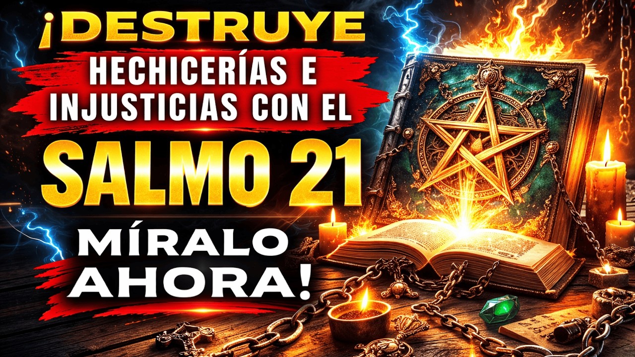 🔥 SALMO 21 – ORACIÓN PODEROSA CONTRA ENEMIGOS, CHISMES, ENVIDIA Y TODA MALDAD!