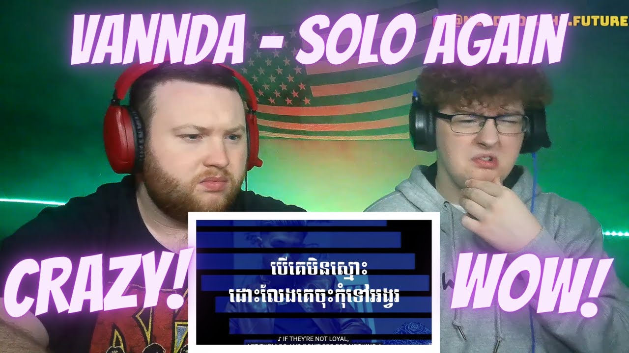VANNDA - SOLO AGAIN (LYRIC VIDEO) | Reaction!!