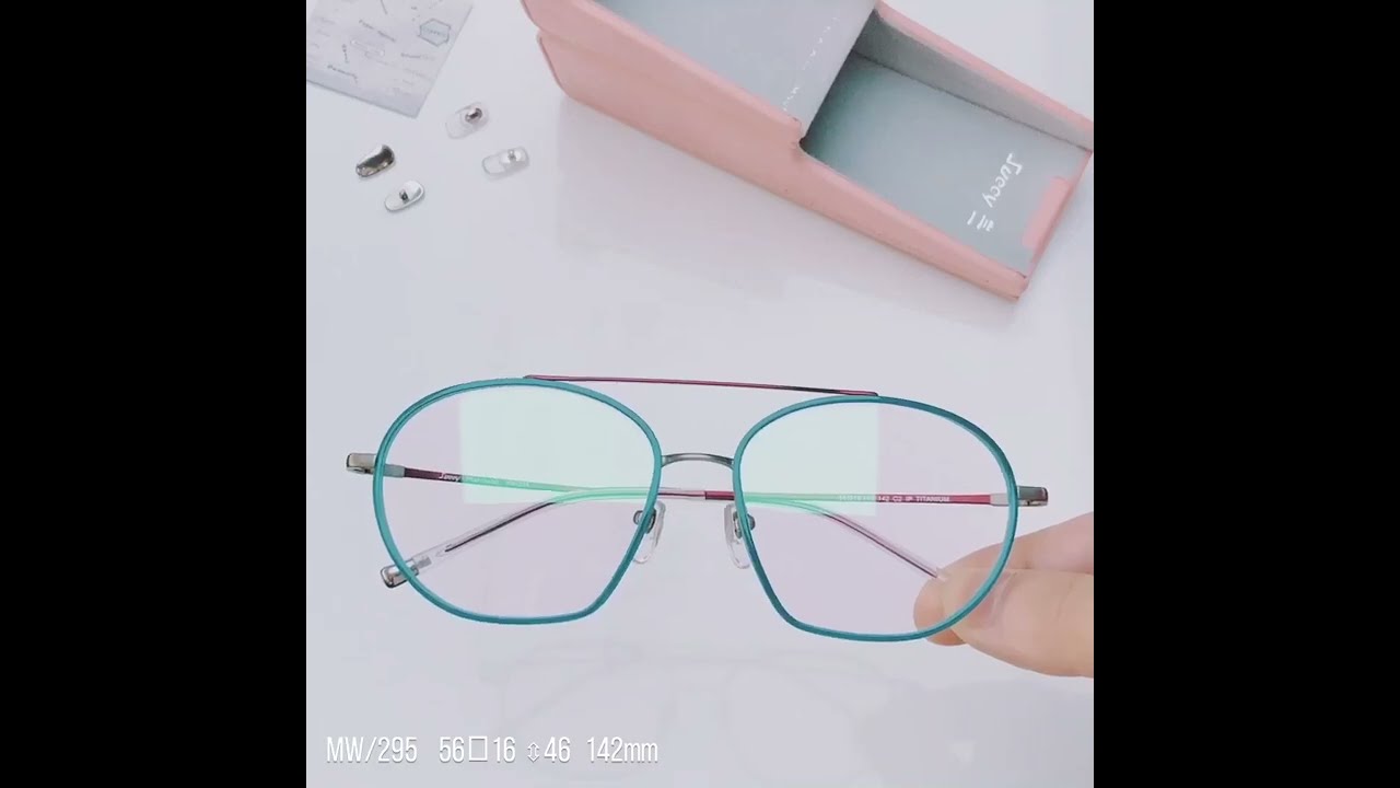 Geometric Glasses Frame MW1255 - EYESHELLS