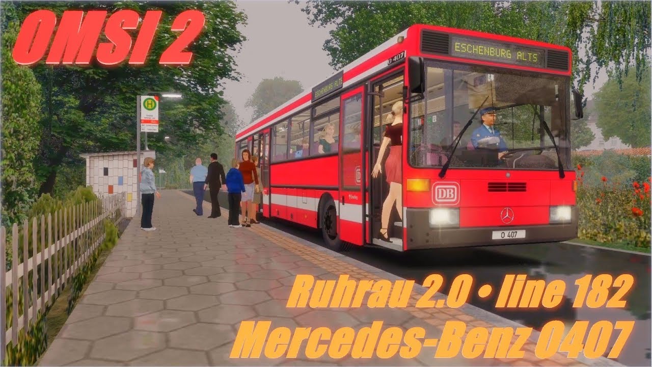 OMSI 2 • Ruhrau 2.0 (line 182) • Mercedes-Benz O407