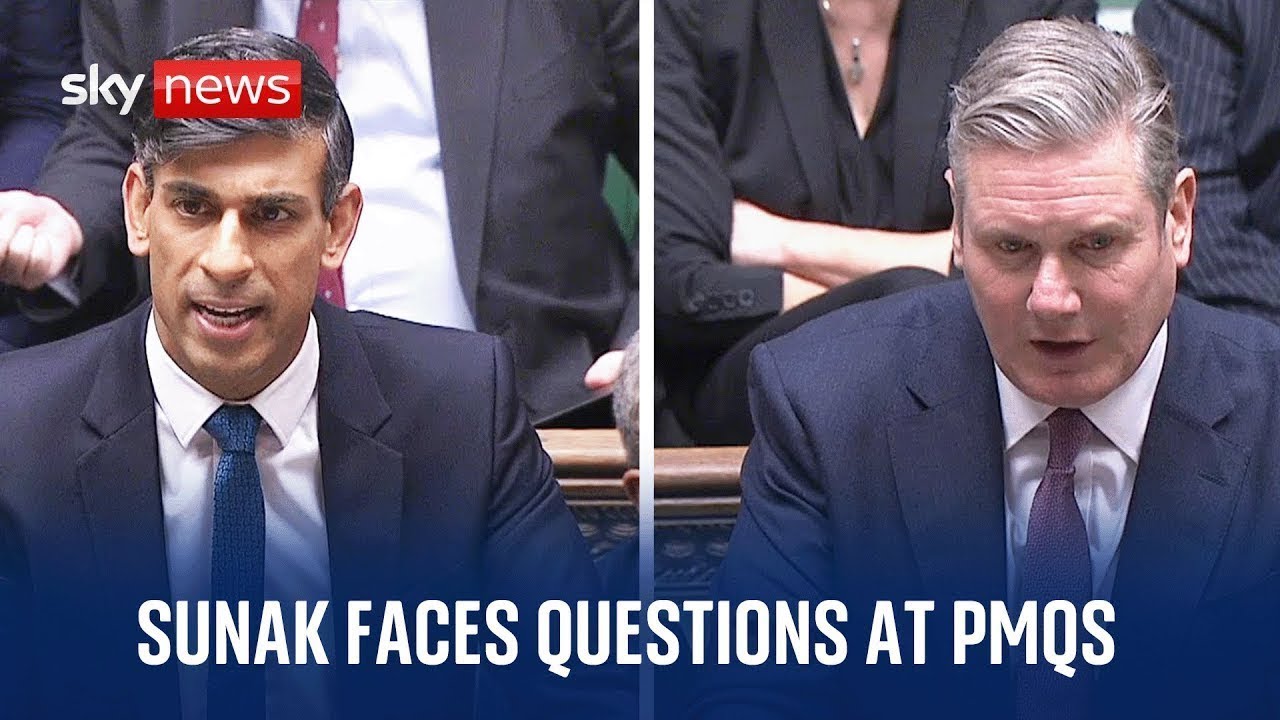 PMQs: UK Prime Minister Rishi Sunak faces MPs following calls to quit