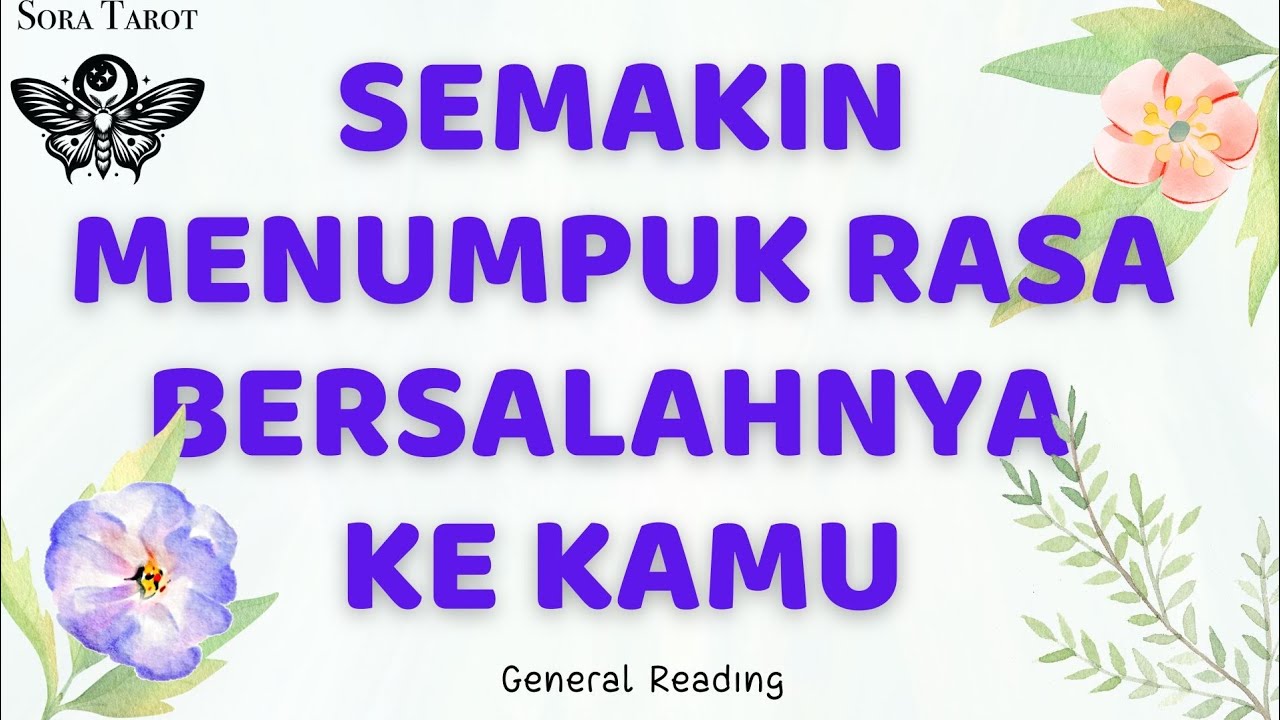 MENUMPUK RASA BERSALAH YA KE KAMU