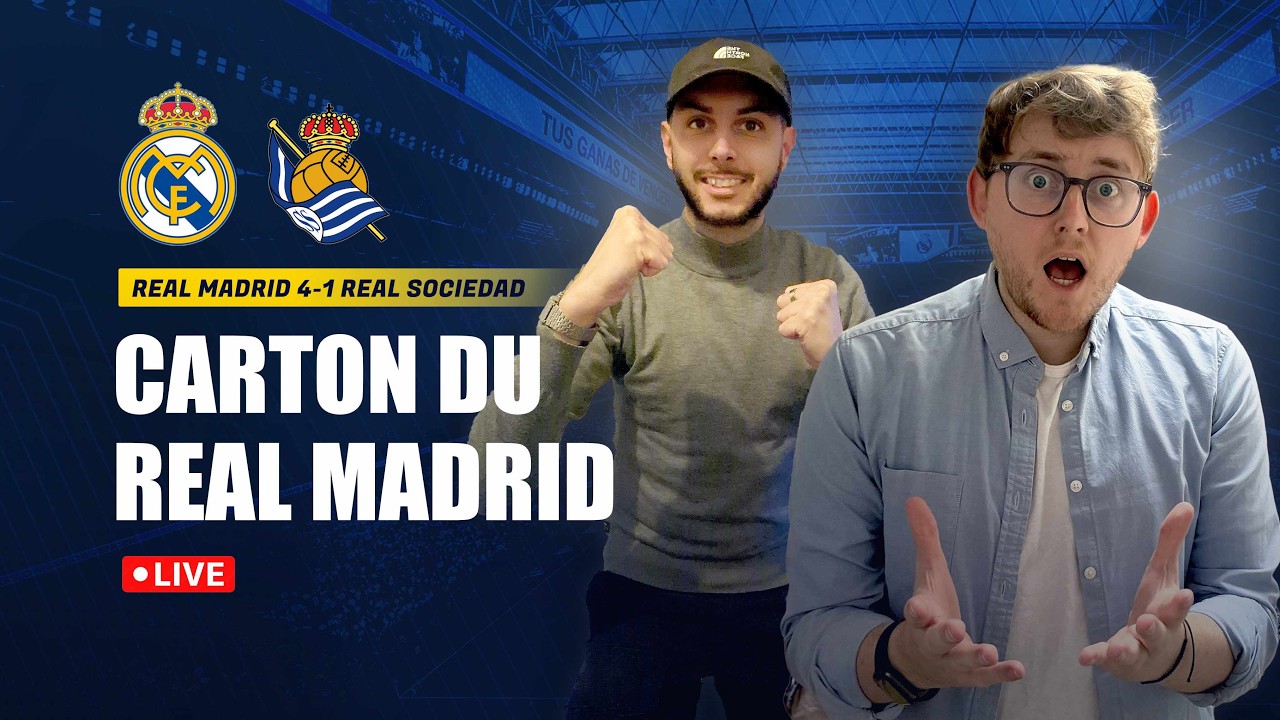 🚨🥳 CARTON DU REAL MADRID SANS MBAPPÉ ! VINICIUS, TRENT, FEDE... (4-1 vs REAL SOCIEDAD)