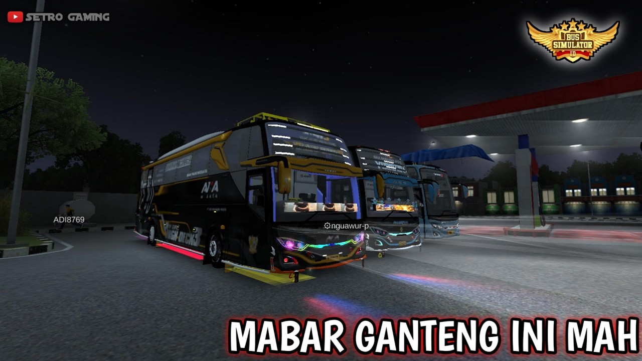 NGABUBURIT SORE GAES #bussid