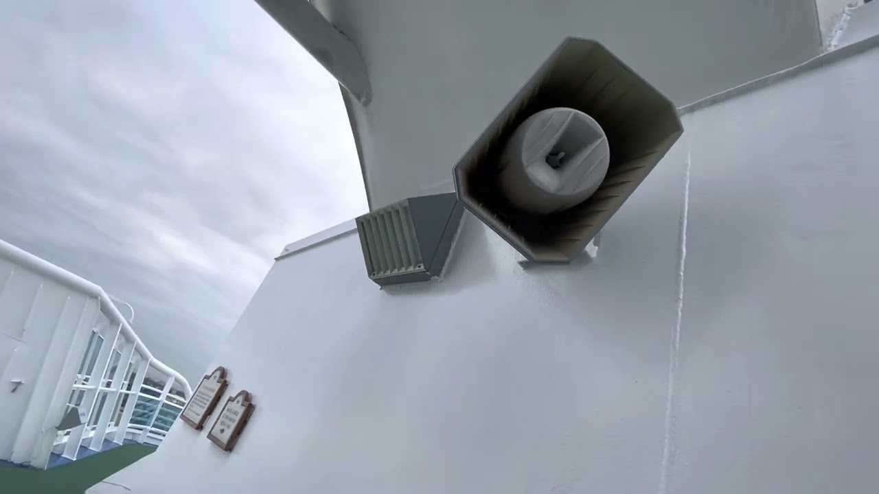 Ruby princess general emergency alarm and announcements