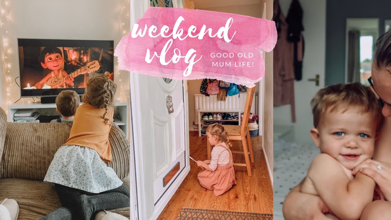 FAMILY WEEKEND VLOG - PAINTING OUR FRONT DOOR & GENERAL MUM LIFE