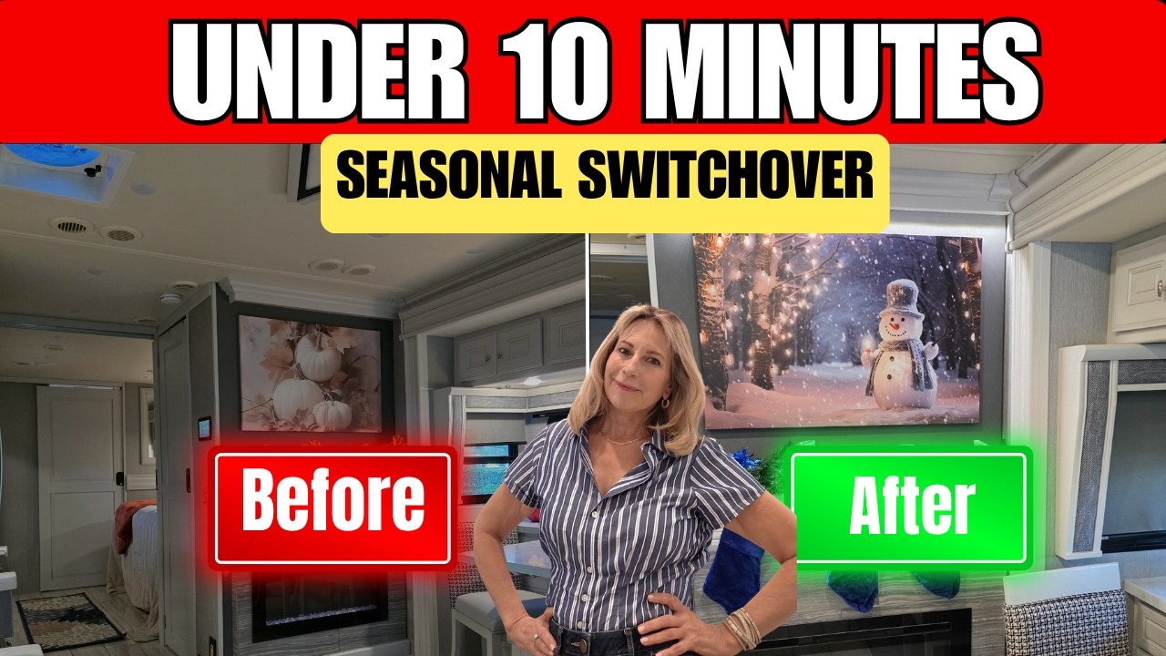 Seasonal RV Glow-Ups - Easy and Fun!