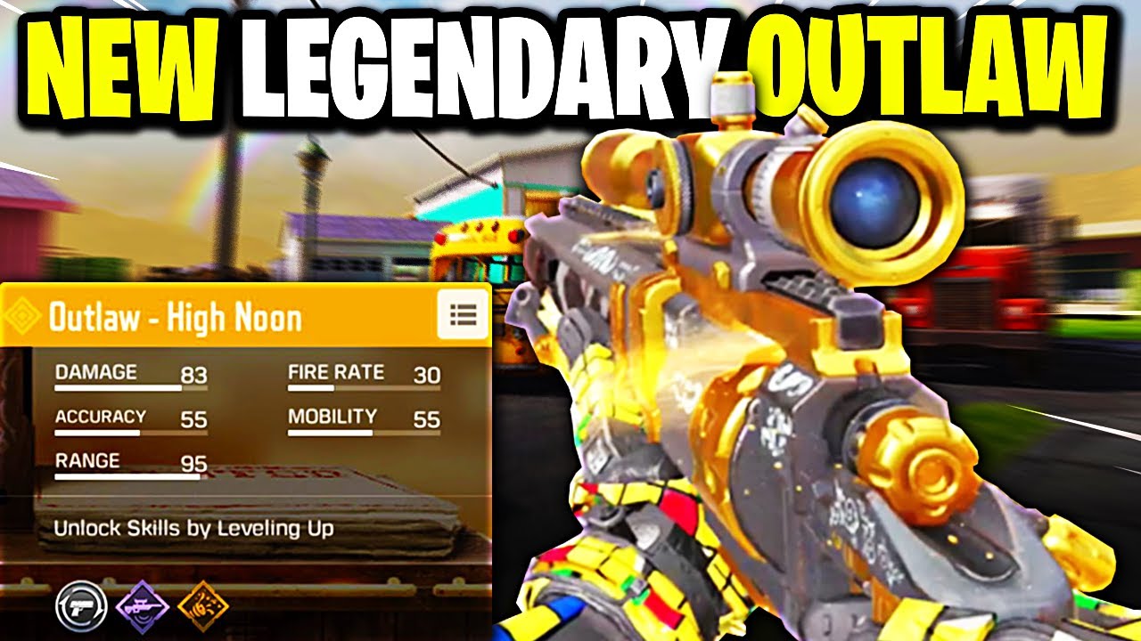 NEW Legendary Outlaw is the Best Aggressive Sniper in Call of Duty Mobile!