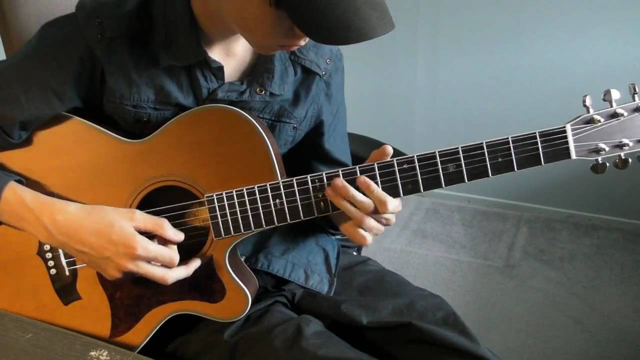 Weston Miles (16y/o) - Lenny acoustic guitar cover - Tribute to Stevie Ray Vaughan SRV