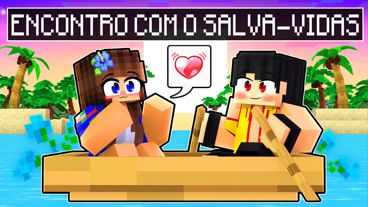 MIIKA teve um ENCONTRO com o SALVA-VIDAS no Minecraft ◂Miika▸