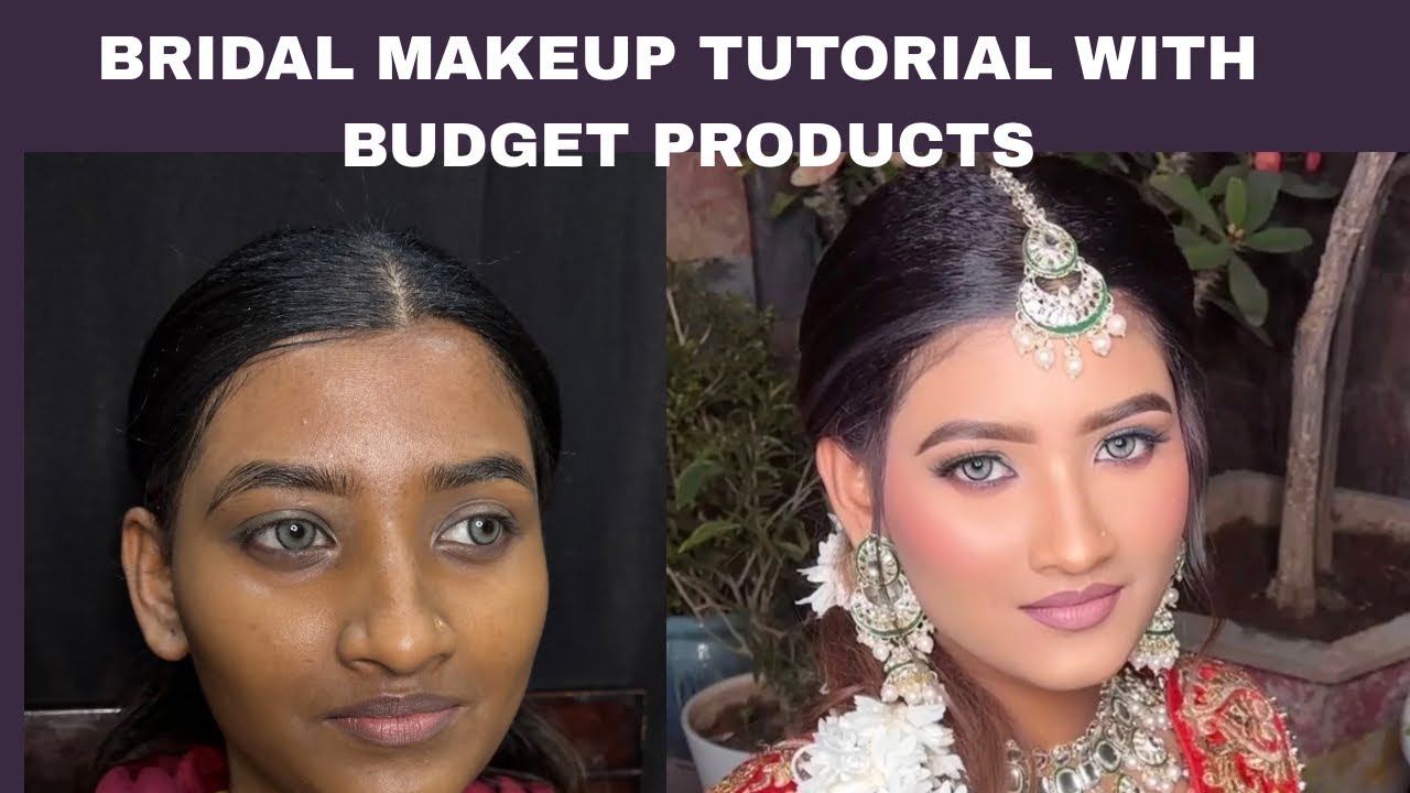 Bridal makeup step by step tutorial #bridalmakeup #makeupforbeginners 
