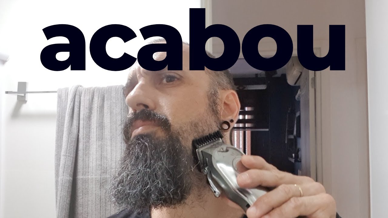 Acabou...