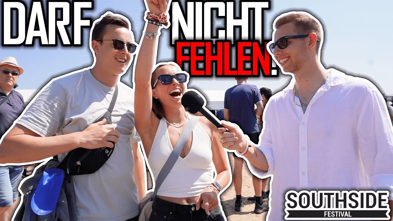 Die WICHTIGSTEN Dinge fürs Festival! | Southside 2025 Umfrage