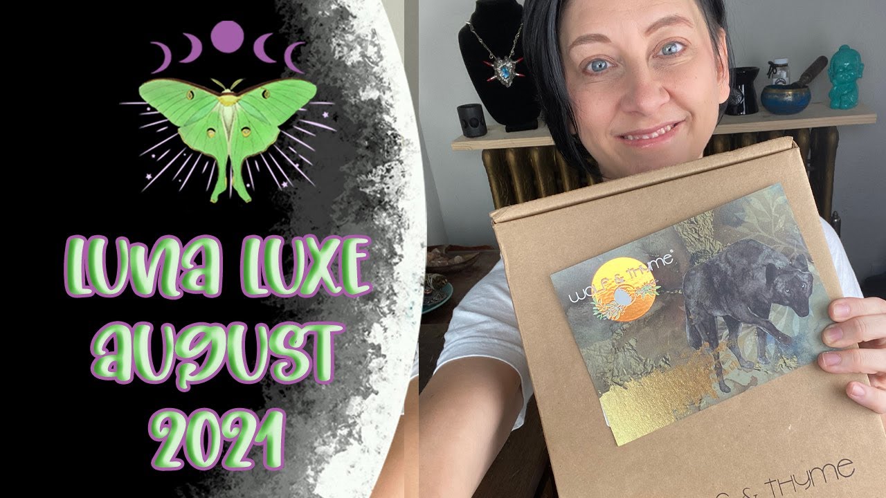 Luna Luxe subscription box unboxing | August 2021 | Transcended Soul | COUPON CODE!