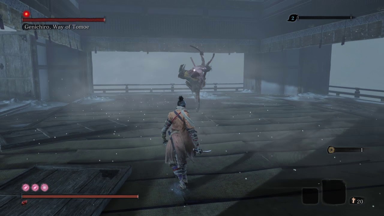 Sekiro: Genichiro Ashina boss fight NG+ DEMON BELL (NO DMG/ITEMS/TOOLS/SPIRIT EMBLEMS/COMBAT ARTS)