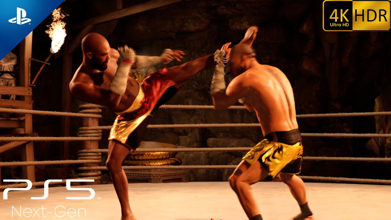 Ufc 4 Kumite is an incredible illegal fight game (4K HDR) PS5 Ultra high graphics gameplay